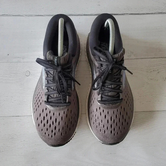 Brooks Transcend 6 Purple Gray Sneakers - Picture 6 of 11